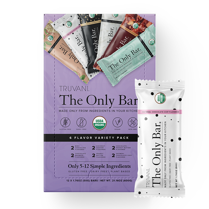 The Only Bar Variety Box (6 Flavors) 12 Count Box