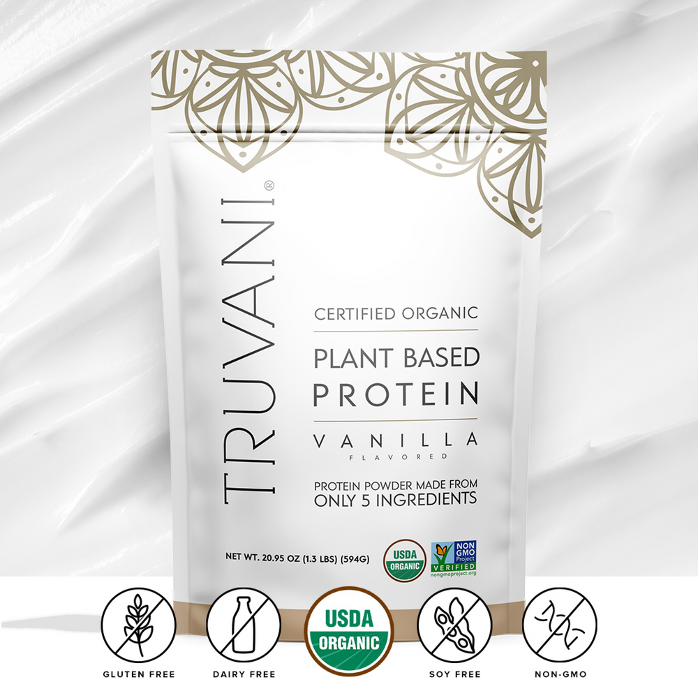 Protein Powder: Simply Vanilla, Gluten Free, 20g Protein