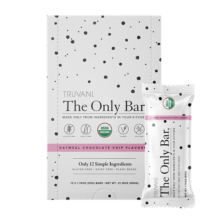 The Only Bar (Oatmeal Chocolate Chip) - 12 Count Box (Special Price)