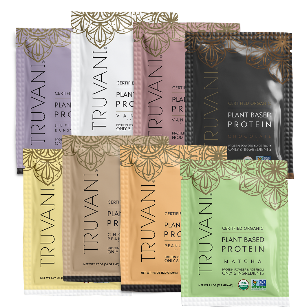 Truvani Plant-Based Protein Sample Kit (8) Replacement Only