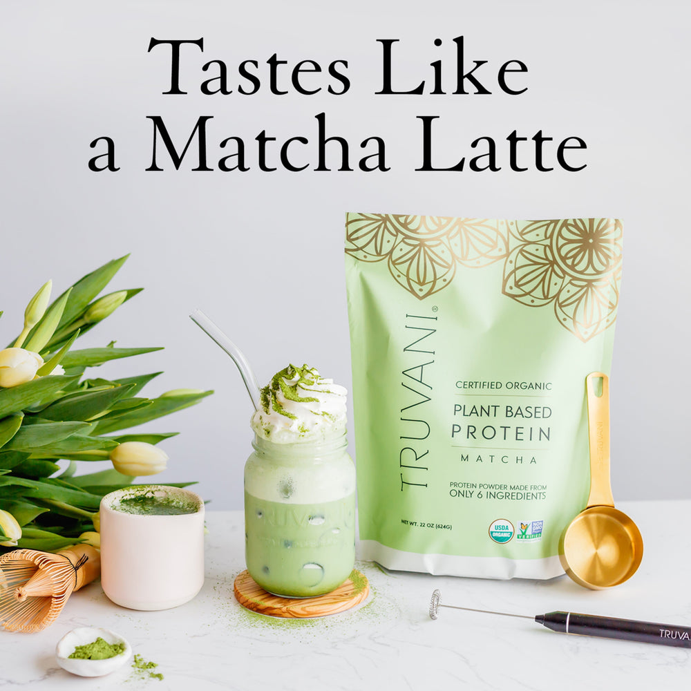 Matcha Protein Shake - It's A Flavorful Life