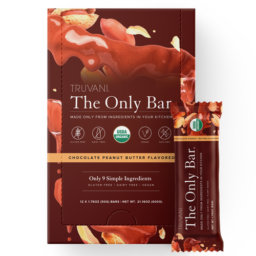 The Only Bar (Chocolate Peanut Butter) - 12 Count Box - Special Price