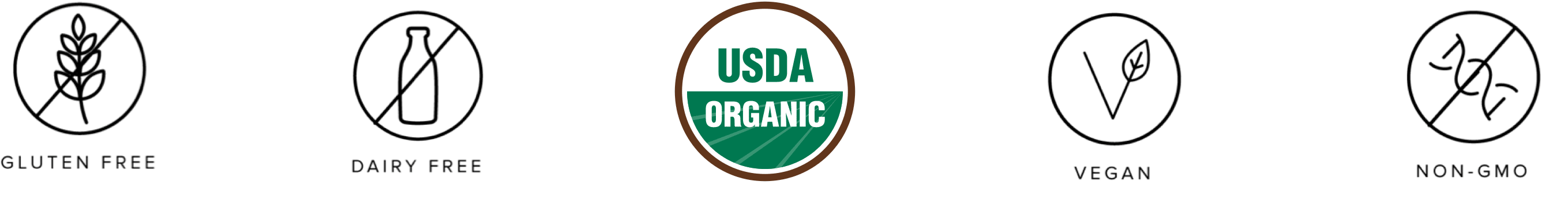 organic,non-gmo,vegan,gluten free,dairy-free