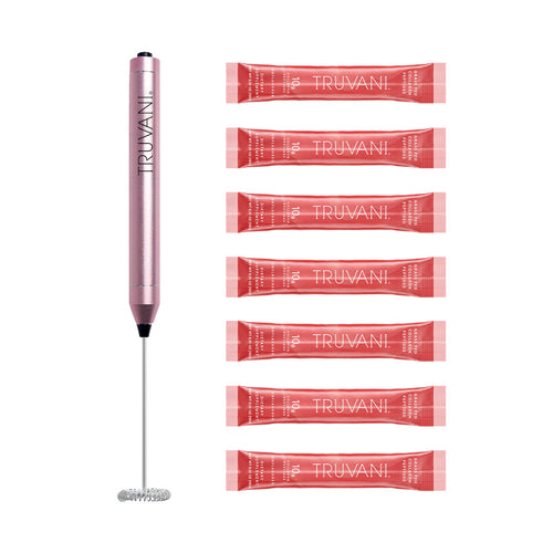 Collagen Peptides (7 Stick Packs) + Free Pink Frother