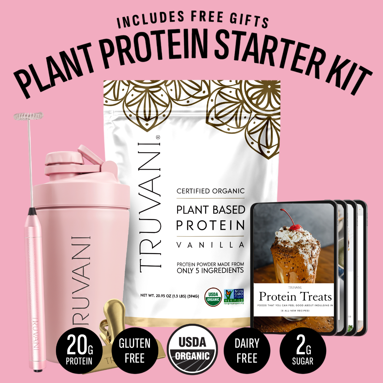 Truvani Plant Protein Starter Kit