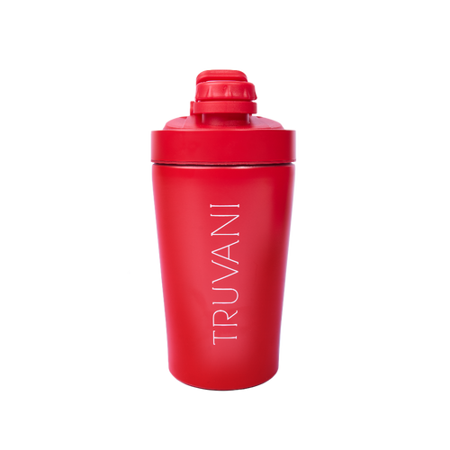 Truvani Metal Shaker Cup (Red)