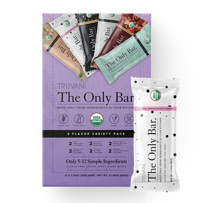 The Only Bar - Variety Box (6 Flavors) 12 Count Box - Replacement Only
