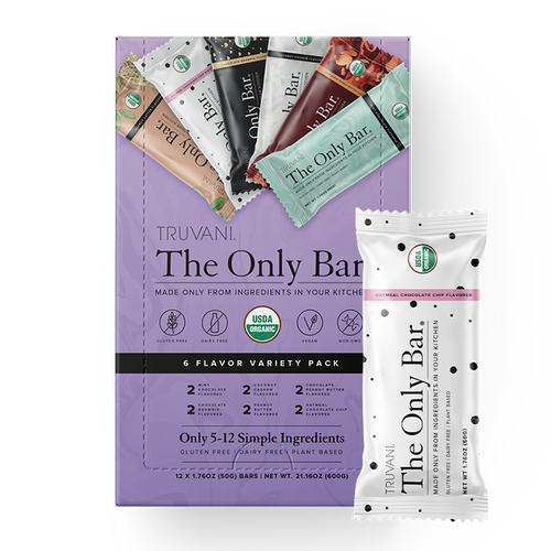 The Only Bar - Variety Box (6 Flavors) 12 Count Box Monthly Subscription
