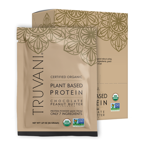 Plant Based Protein Powder (Chocolate Peanut Butter) Single Serve - 10 Count Box Wholesale