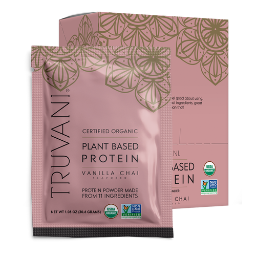 Plant Based Protein Powder (Vanilla Chai) Single Serve - 10 Count Box - Monthly Subscription