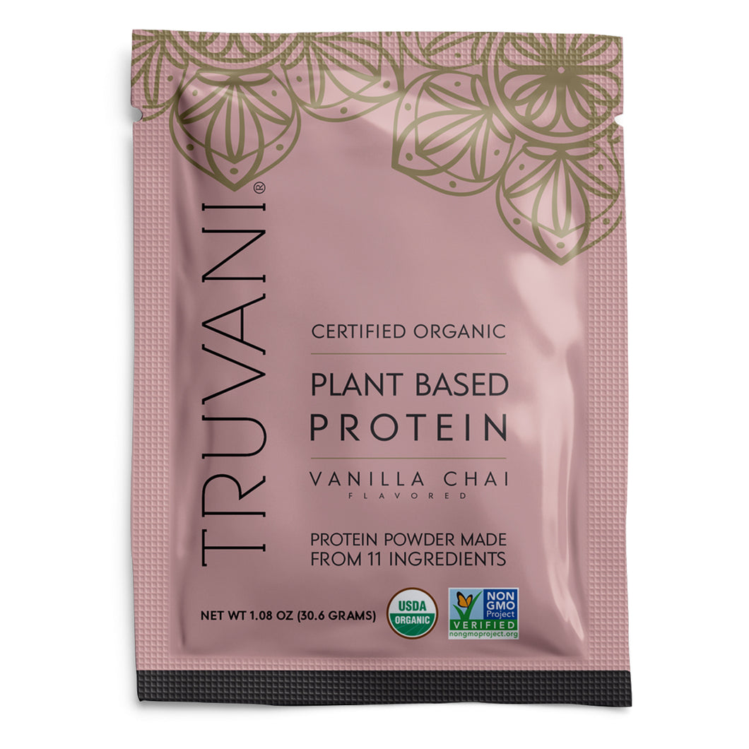 Plant Based Protein Powder (Vanilla Chai) - Single Serving Pack