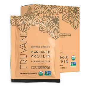 Plant Based Protein Powder (Peanut Butter) Single Serve - 10 Count Box