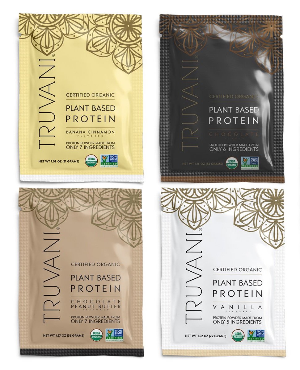 Truvani Plant-Based Protein Starter Kit (4 Samples) - Replacement Only