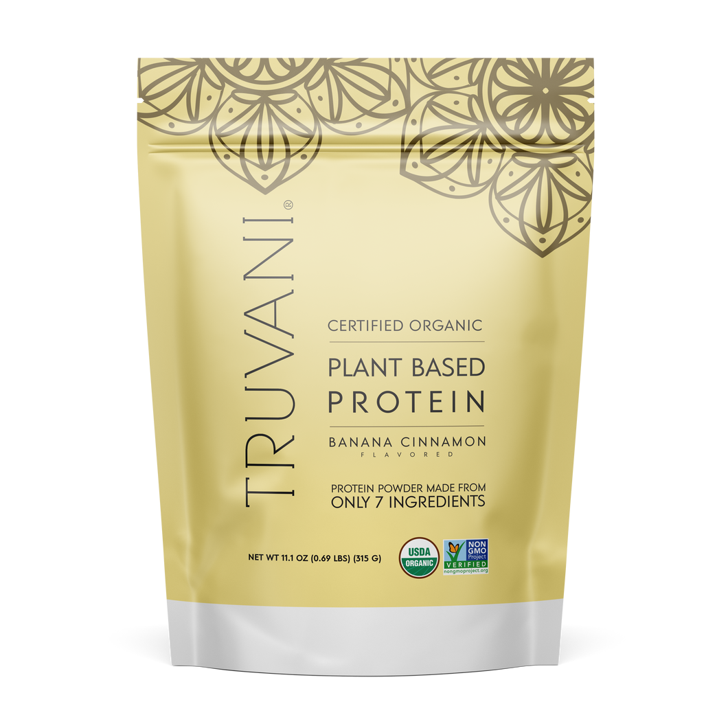 Plant Based Protein Powder (Banana Cinnamon, 10 Servings) Monthly Subscription