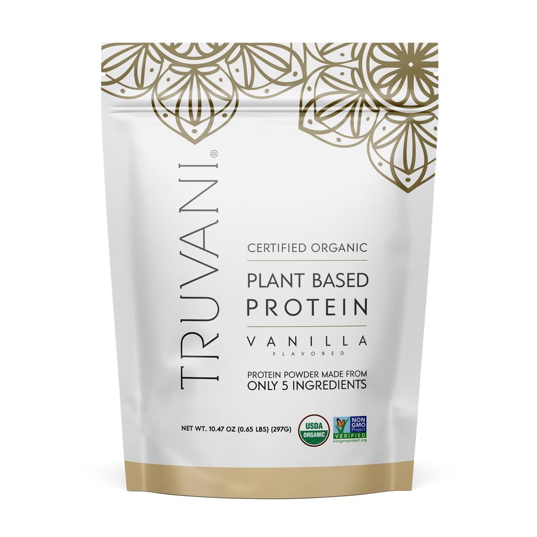 Plant Based Protein Powder (Vanilla, 10 Servings)