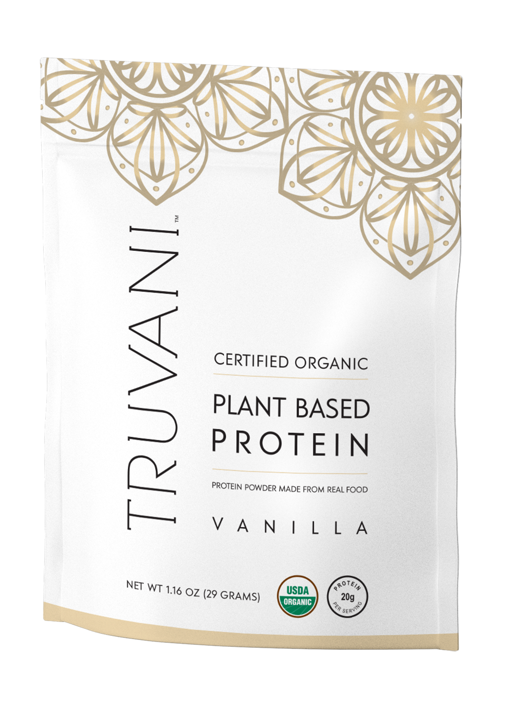Plant Based Protein Powder (Vanilla) - Single Serving Pack - Replacement Only